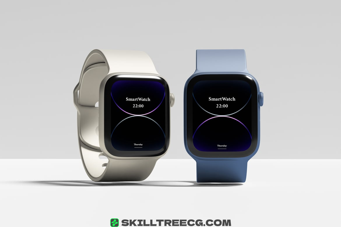 Smart Watch Mockup（095831）-技能树